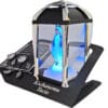 blach-kpl-pod-tat-sre-fig2.jpg TATA TACIE ZNICZ LAMPION NA GRÓB KPL SREBRO SKOS SENTENCJA+ FIGURKA LED