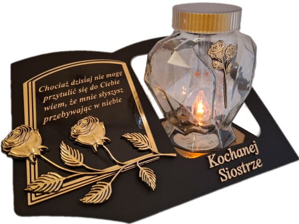 blach-solar-zlo-cort-sio4.jpg SIOSTRA SIOSTRZE SOLARNY ZNICZ LAMPION NA GRÓB SERCE SZKŁO Z SKOS SENTENCJA