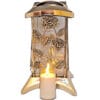 cebula-metaliza-zl-sw1.jpg ZNICZ ZNICZE LAMPION NA GRÓB CBL METALIZA ZŁOTO+ŚWIECA LED