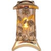cebula-metaliza-zl-sw2.jpg ZNICZ ZNICZE LAMPION NA GRÓB CBL METALIZA ZŁOTO+ŚWIECA LED