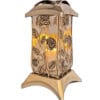 cebula-metaliza-zl-sw3.jpg ZNICZ ZNICZE LAMPION NA GRÓB CBL METALIZA ZŁOTO+ŚWIECA LED