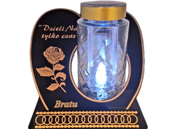 skos-serce-sol279-brat-1.jpg BRAT BRATU ZNICZ LAMPION NA GRÓB SKOS SOLAR DZIELI ZŁOTO