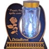 DZIADEK ZNICZ LAMPION NA GRÓB SKOS SOLAR DZIELI ZŁOTO