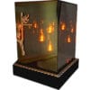 kwadrat-3d-solar-sreb2.jpg SOLAR SOLARNY FOTOWOLTAICZNY ZNICZ LAMPION KWT GIGANT 3D KRZYŻ SREBRO