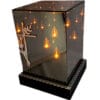 kwadrat-3d-solar-sreb3.jpg SOLAR SOLARNY FOTOWOLTAICZNY ZNICZ LAMPION KWT GIGANT 3D KRZYŻ SREBRO