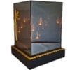 kwadrat-3d-solar-zlot4.jpg SOLAR SOLARNY FOTOWOLTAICZNY ZNICZ LAMPION KWT GIGANT 3D KRZYŻ ZŁOTO
