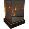 kwadrat-3d-solar-zlot7.jpg SOLAR SOLARNY FOTOWOLTAICZNY ZNICZ LAMPION KWT GIGANT 3D KRZYŻ ZŁOTO